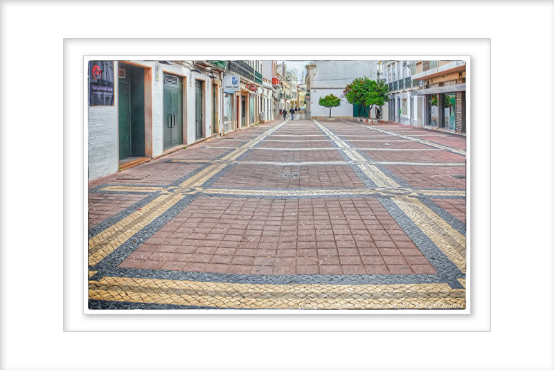 2014 - Calçada Portuguesa (cobblestones) - Faro, Algarve - Portugal
