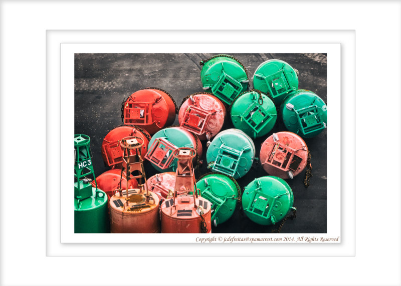2014 - Buoys - Lower Quebec City, Quebec - Canada