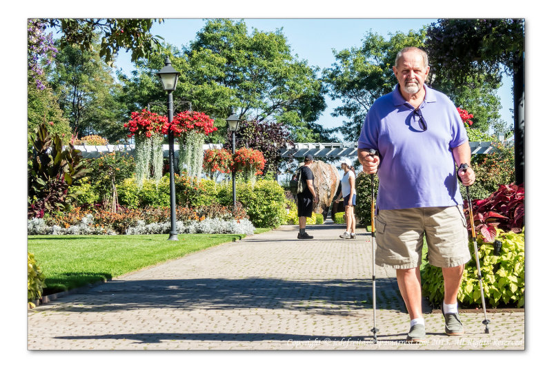 2014 - Ken, Rosetta McClain Garden - Toronto, Ontario - Canada
