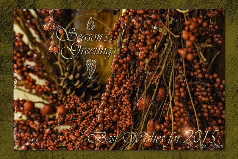 2014 - Seasons Greetings to all....