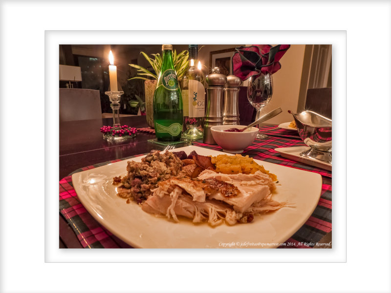 2014 - December in Colour, Christmas Dinner - Toronto, Ontario - Canada
