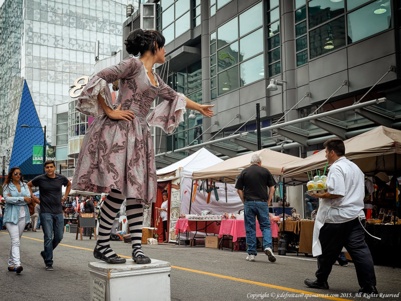 2015 - Kate Moir - Buskerfest Toronto, Ontario - Canada