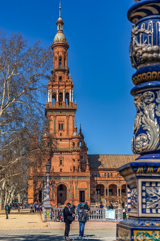 2016 - Plaza de España, Seville - Spain (HDR)