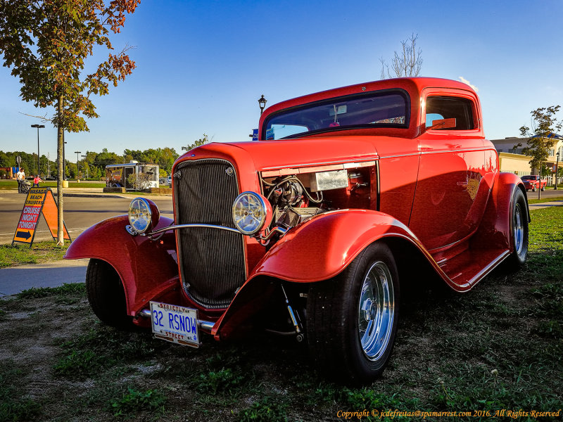 2016 - 32 Ford Classic, Red Snow - Wasaga Beach Cruisers, Ontario - Canada