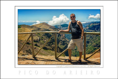 2009 - John - Pico do Arieiro (1818 metres above sea level)