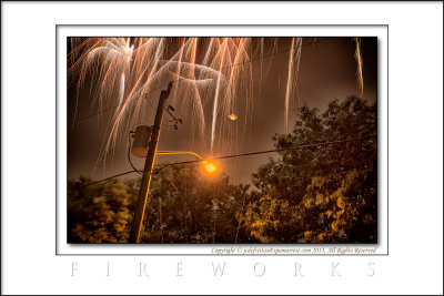 2013 - Canada Day Fireworks - Toronto, Ontario - Canada