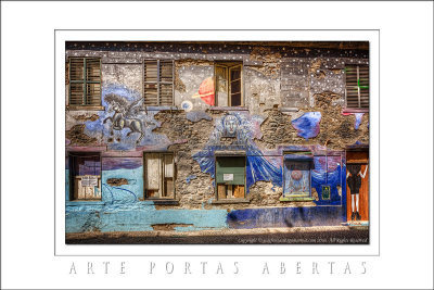 2013 - Travessa do Acciaolli & Rua Santa Maria - Painted Doors (Arte Portas Abertas) - Funchal, Madeira - Portugal