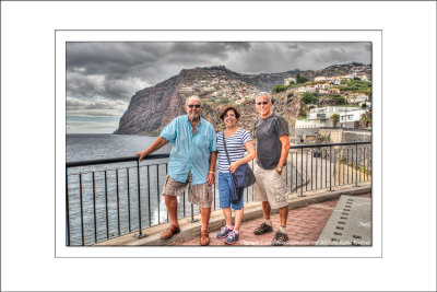 2013 - Elia, Ken & John in Câmara de Lobos - Madeira, Portugal