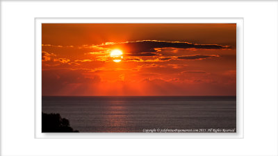 2012 - Sunset in Albufeira, Algarve - Portugal