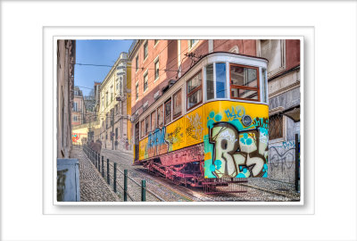 2014 - Glória Tramcar (Elevador) - Lisboa - Portugal