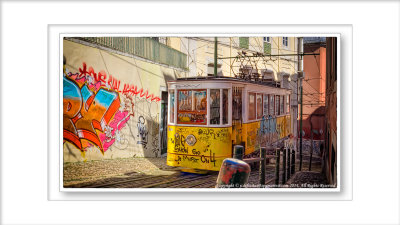 2014 - Glória Tramcar (Elevador) - Lisboa - Portugal