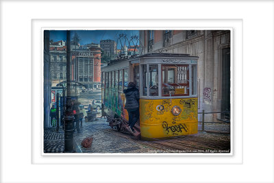 2014 - Glória Tramcar (Elevador) - Lisboa - Portugal