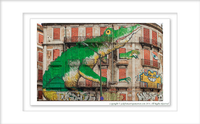 2014 - Street Graffiti in Lisboa - Portugal