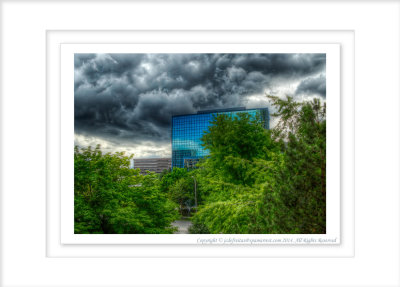 2014 - From our Balcony, Storm Approaching - Toronto, Ontario - Canada (HDR)