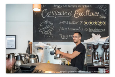 2014 - Ali, Hanks Café - Toronto, Ontario - Canada