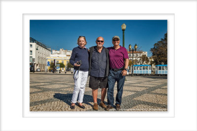 2015 - Ken with Len & Mary Bulmer, Faro - Portugal
