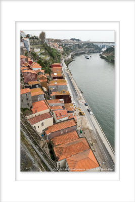 2015 - View from the top of Dão Luís I Bridge, Porto - Portugal