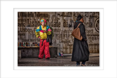 2015 - Faces of Lisboa - Largo São Domingos, Lisbon City of Tolerance - Portugal