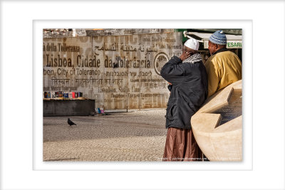 2015 - Faces of Lisboa - Largo São Domingos, Lisbon City of Tolerance - Portugal