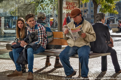 2015 - Faces of Lisboa, Praça Dom Pedro IV (Rossio Square), Lisboa - Portugal