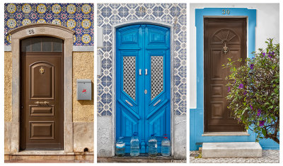 2015 - Doors of Fuseta, Algarve - Portugal