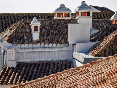 2015 - Roof Tops of Faro, Algarve - Portugal