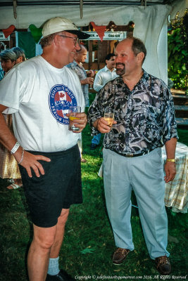 Vince Miller & Ken Barichello (Ken's retirement party) - Toronto, Ontario - Canada