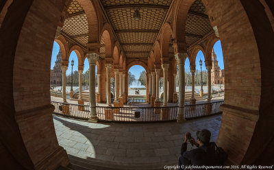 2016 - Plaza de España, Seville - Spain (HDR)