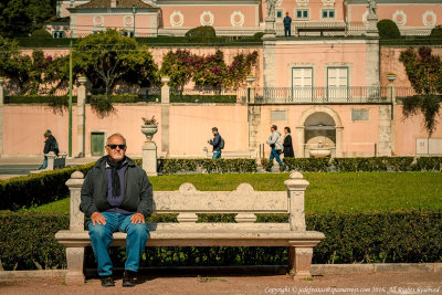 2016 - Ken in front of Paláçio de Belém, Lisboa - Portugal