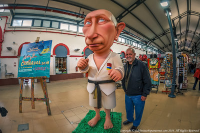2016 - Ken with Putin at Loulé Market, Algarve - Portugal