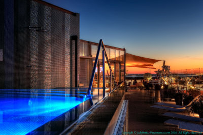 2016 - Ria Formosa Lounge Bar - Hotel Faro Rooftop, Algarve - Portugal (HDR)