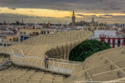 2016 - Ken at Metropol Parasol - Plaza de la Encarnacion, Seville - Spain (HDR)