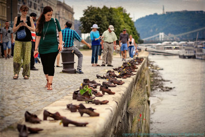 2016 - Shoes on the Danube Bank, Budapest - Hungary