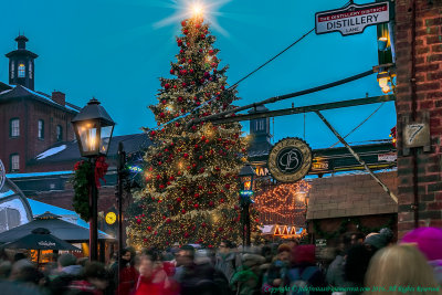 2016 - Christmas Market at Distillery District - Toronto, Ontario - Canada