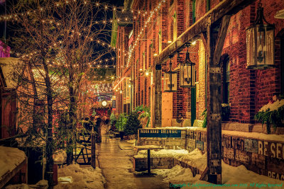 2016 - Christmas Market at Distillery District - Toronto, Ontario - Canada