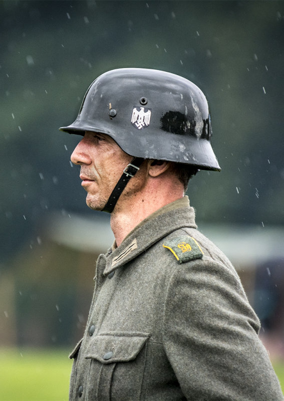 Standing in the rain