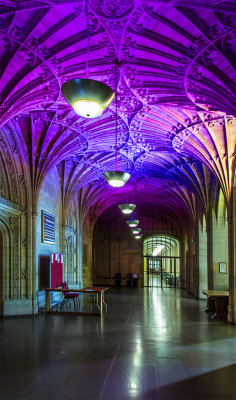 In the hall