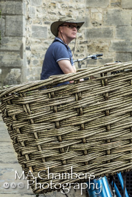 Man in a Basket!