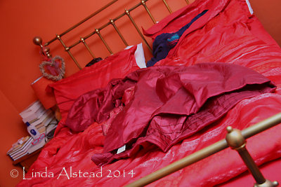 9th December 2014 - the unmade bed