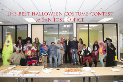 Ciena San Jose Office Halloween 2015