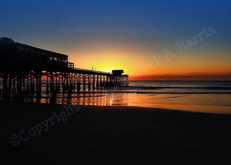 Sunrise at the Cocoa Beach Pier