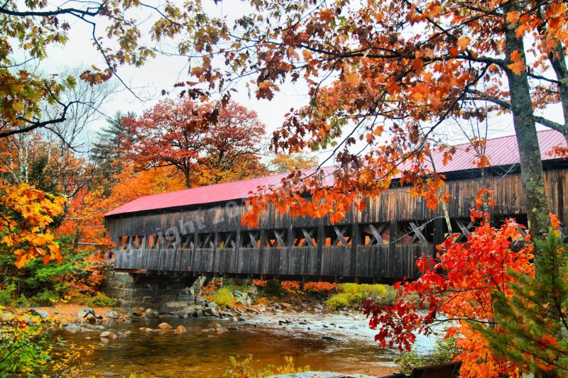 Albany Covered Bridge, White Mountain National Forest, NH