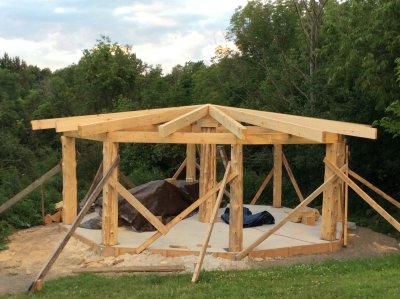 cordwood Building