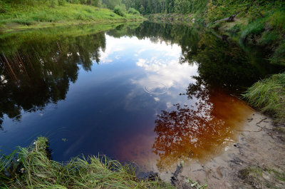 Paddling Kerzhenets river