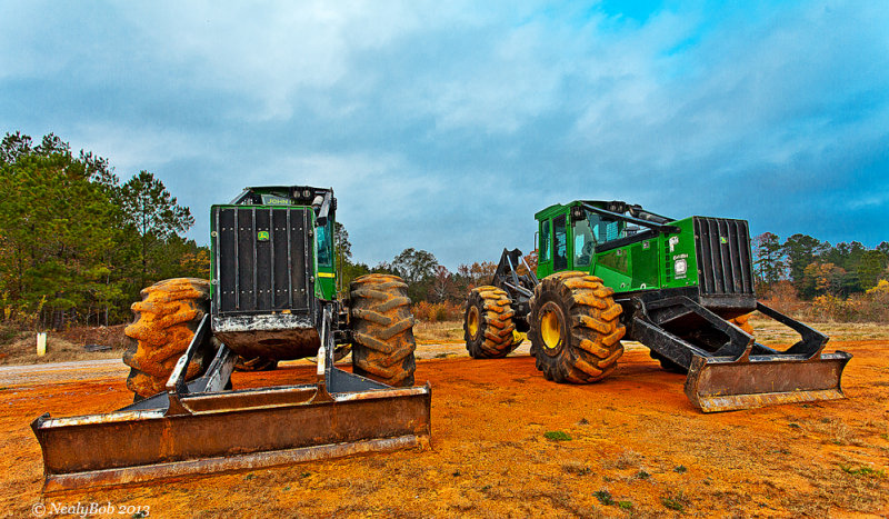 John Deere Log Skidders