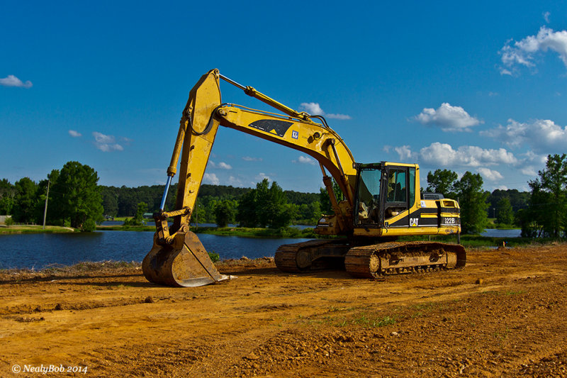 Cat Track Hoe