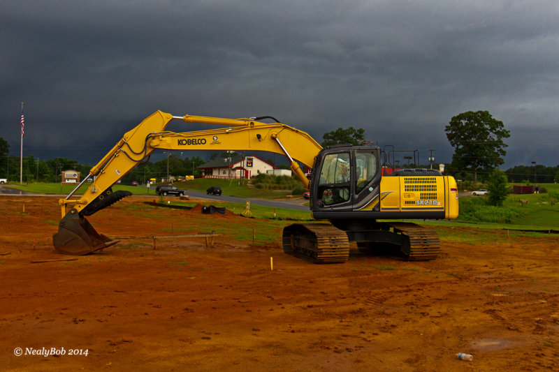 Kobelco Track Hoe