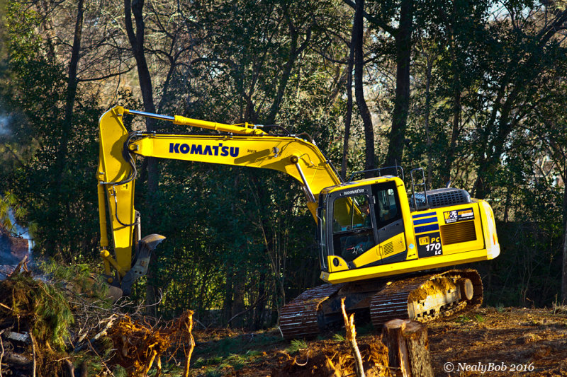 Komatsu Track Hoe