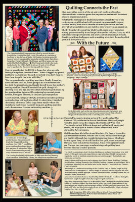 Quilting Connects -poster