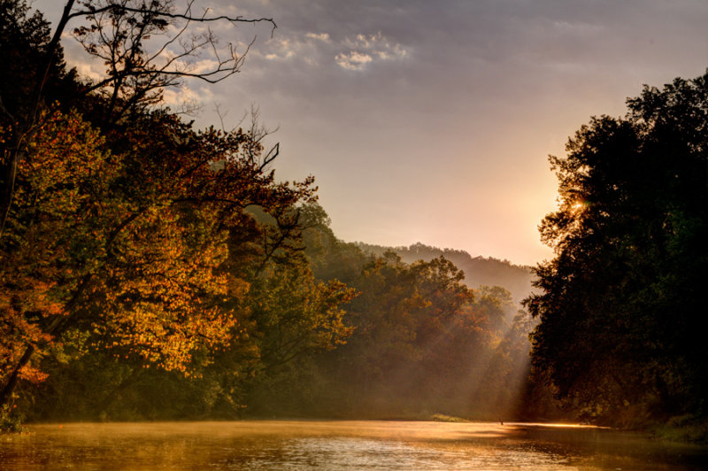 Sunray over the River